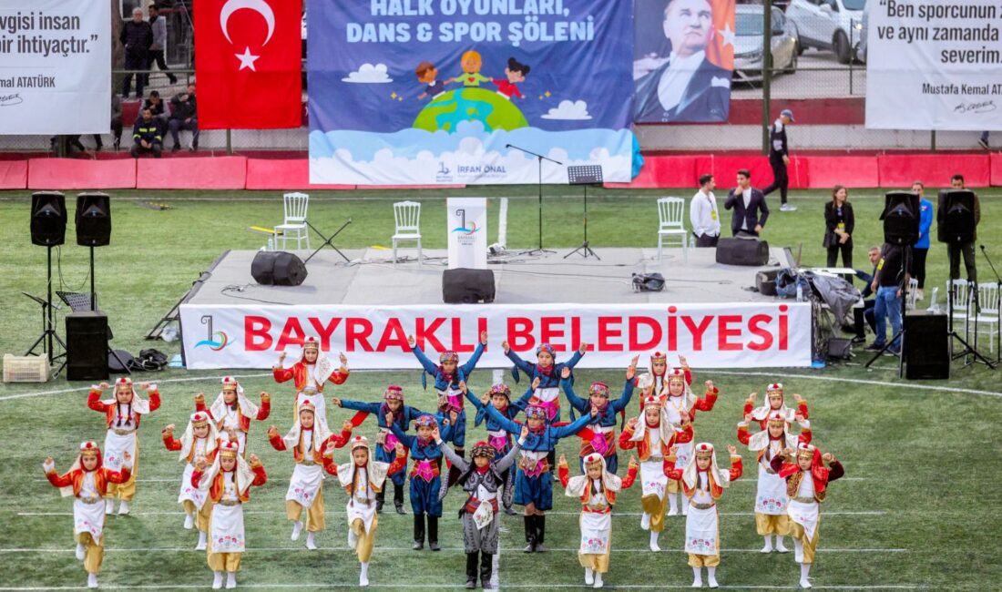 Bayraklı Belediyesi tarafından 23 Nisan Ulusal Egemenlik ve Çocuk Bayramı