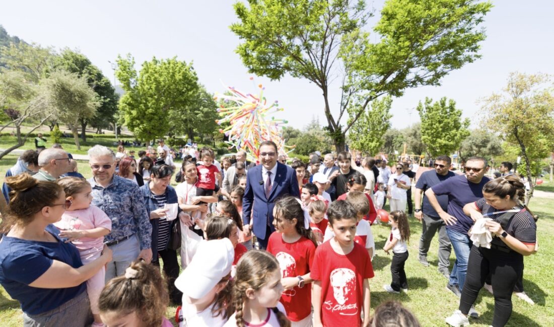 Balçova Belediyesi’nin 23 Nisan Ulusal Egemenlik ve Çocuk Bayramı için