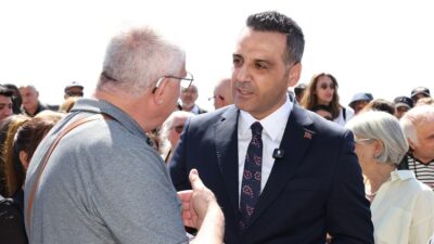 Çiğli Belediyesi tarafından Atatürk Mahallesi’nde yapımı tamamlanan Yılmaz Aksoy Parkı,