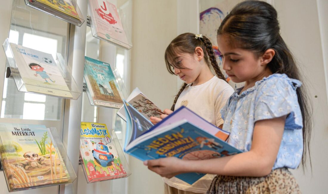 İzmir Büyükşehir Belediyesi’nin Buca’da hizmet veren Işılay Saygın Çocuk Kütüphanesi,