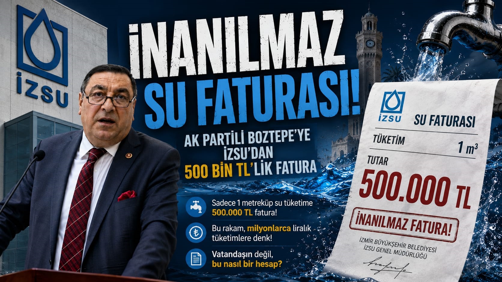 İzmir Büyükşehir Belediye Meclisinde yaptığı etkin muhalefetle başta İZBB Başkanı