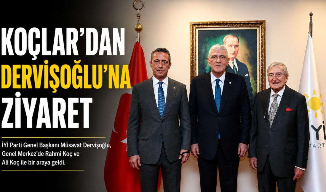 İYİ Parti Genel Başkanı Müsavat Dervişoğlu, iş dünyasının önemli isimleri