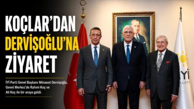 İYİ Parti Genel Başkanı Müsavat Dervişoğlu, iş dünyasının önemli isimleri
