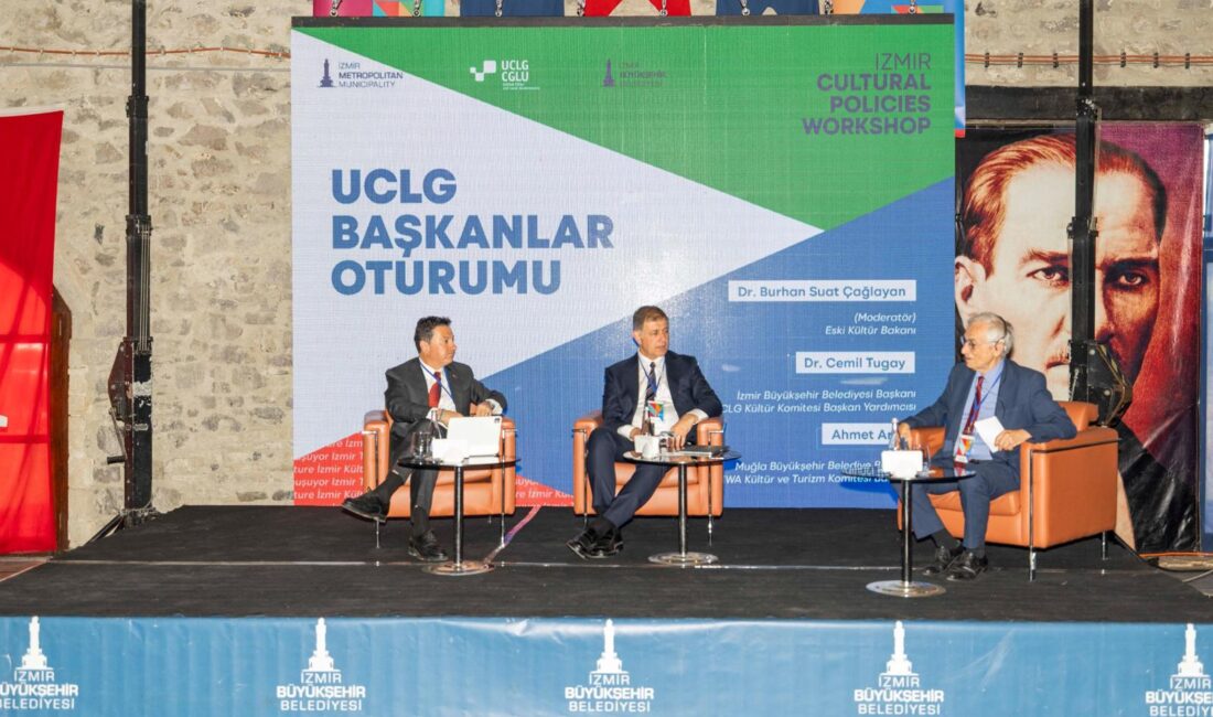 İzmir Büyükşehir Belediyesi’nin düzenlediği İzmir Kültür Politikaları Çalıştayı,  ulusal ve