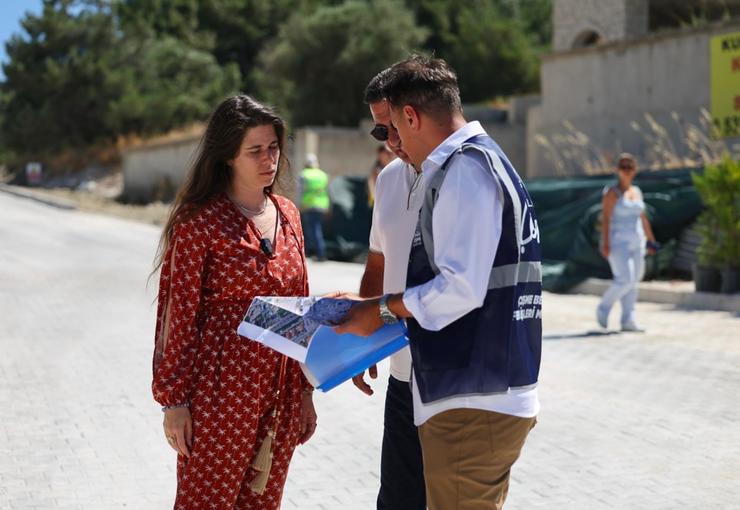 Başkan Denizli, Fahrettinaşa Mahallesi’ndeki yol çalışmalarını yerinde inceledi
