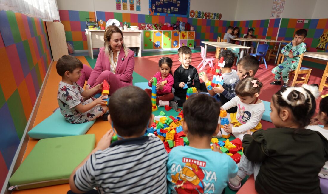 Konak Belediyesi’nin 3-5 yaş grubu çocuklara yönelik ücretsiz hizmeti Mutlu