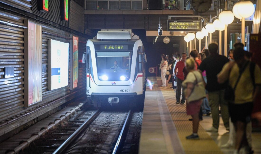 İzmir Büyükşehir Belediyesi iştiraki İzmir Metro AŞ, 1–3 Temmuz 2026