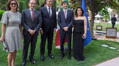 İzmir Büyükşehir Belediye Başkanı Dr. Cemil Tugay, İtalya Cumhuriyet Bayramı