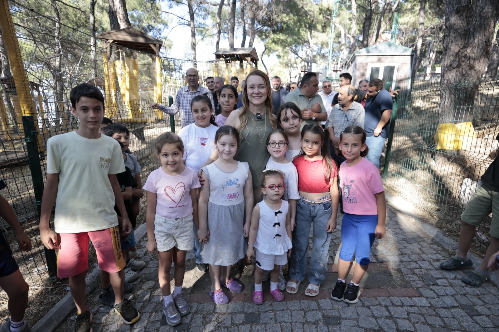 Konak Belediyesi’nin Çınartepe Aydın Erten Rekreasyon Alanı’ndaki Macera Parkı, yeni