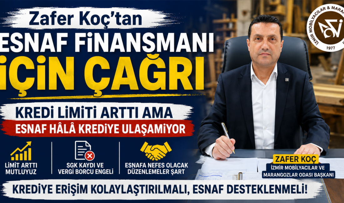 Zafer Koç'tan Esnaf Finansmanı İçin Çağrı
