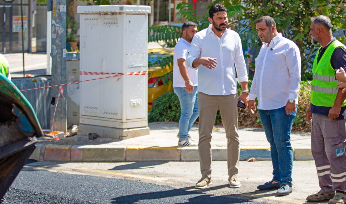 Narlıdere Belediyesi, uzun yıllardır yenilenmeyi bekleyen cadde ve sokakları modern