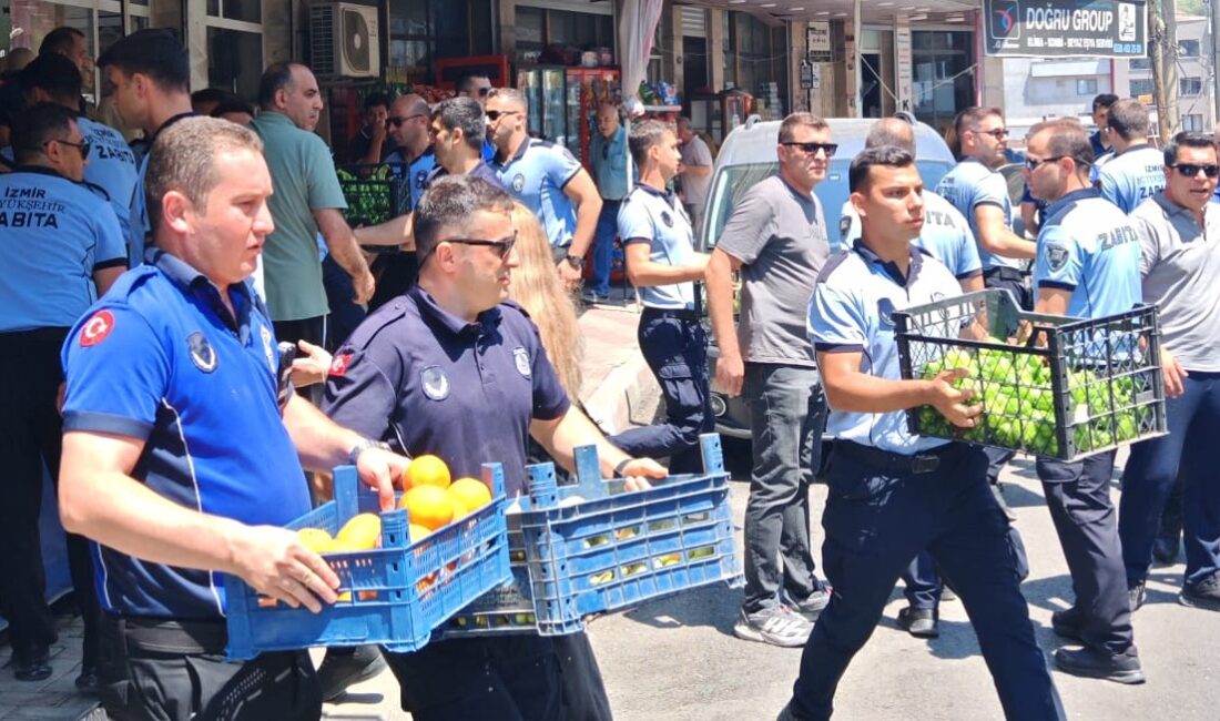 İzmir Büyükşehir Belediyesi, Bayraklı Belediyesi ve İlçe Emniyet Müdürlüğü ekiplerinin koordineli çalışmasıyla Bayraklı'da