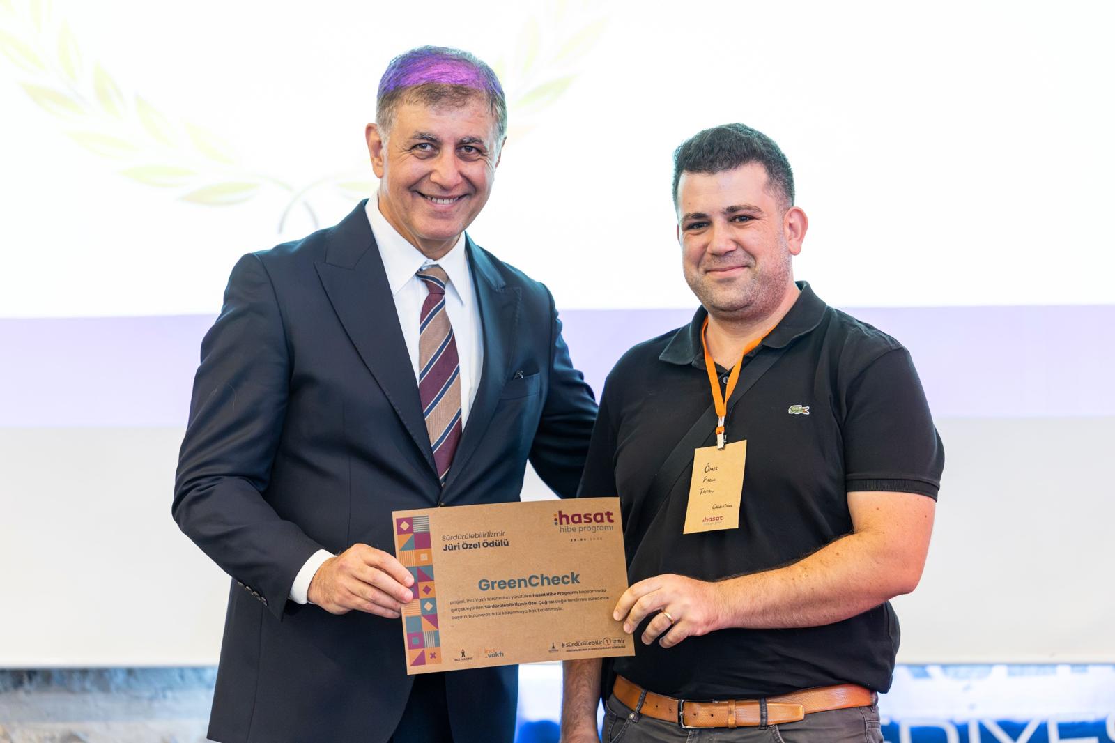 İzmir Büyükşehir Belediye Başkanı Dr. Cemil Tugay, İnci Vakfı'nın bu