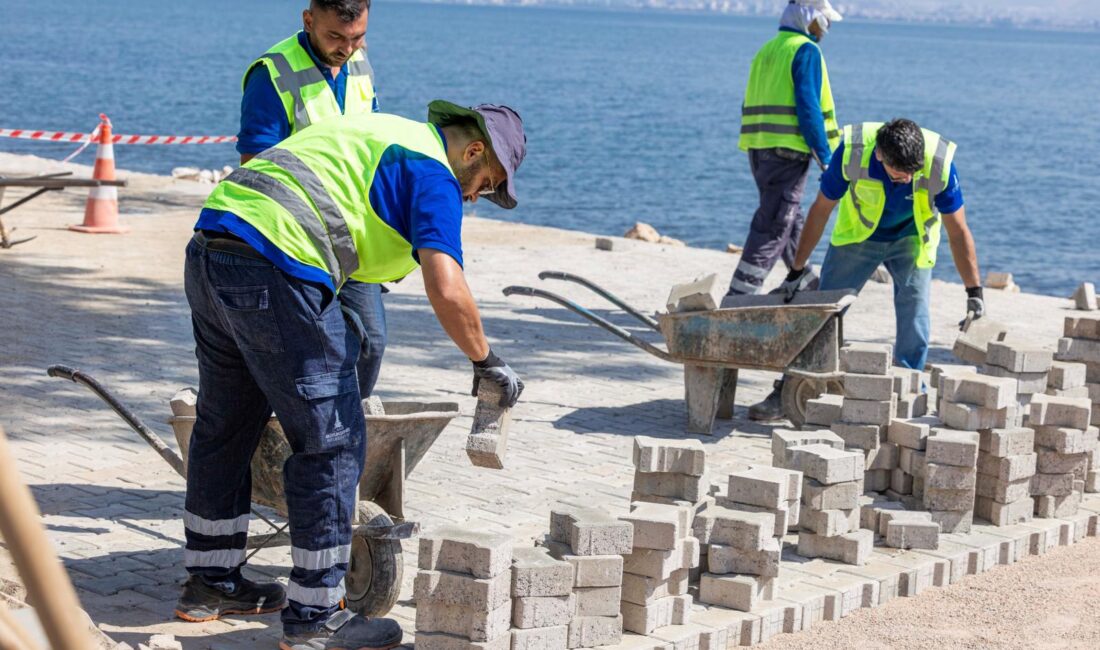 İzmir Büyükşehir Belediyesi, İnciraltı Kent Ormanı'nda kapsamlı yenileme çalışması başlattı.