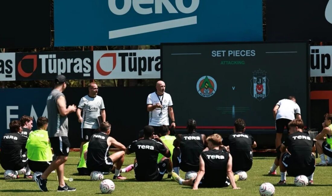 Beşiktaş, Trendyol Süper Lig'in 2. haftasında deplasmanda oynayacağı Corendon Alanyaspor