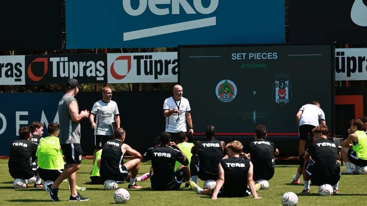 Beşiktaş, Trendyol Süper Lig'in 2. haftasında deplasmanda oynayacağı Corendon Alanyaspor