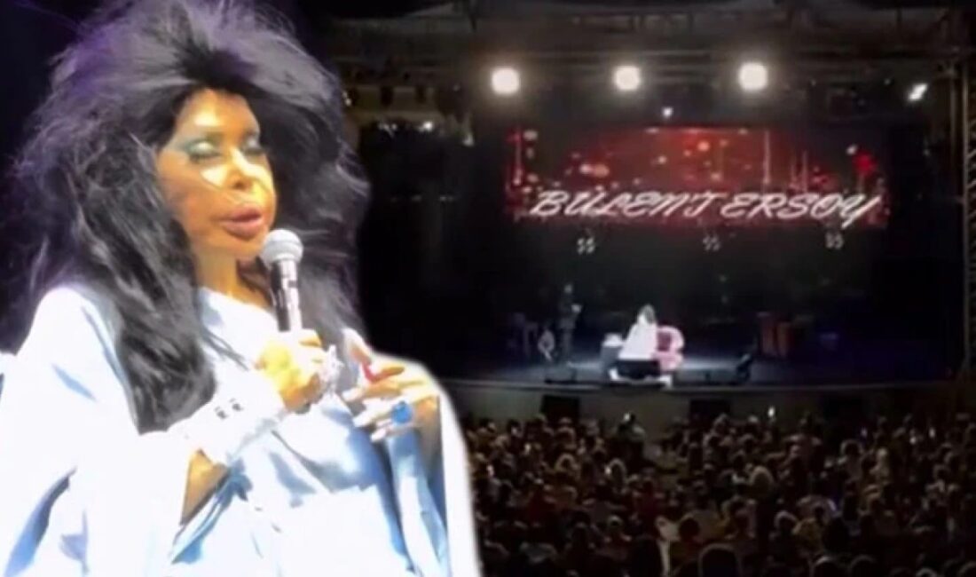 Kuşadası'ndaki konserine geç çıktığı belirtilen Bülent Ersoy, izleyicilerin tepkisine karşılık