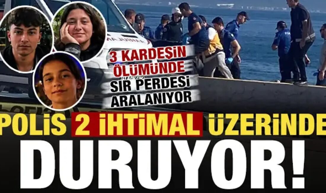 Kocaeli'nin Darıca ilçesinde denizde üç kardeşin cansız bedenleri bulundu. Güvenlik
