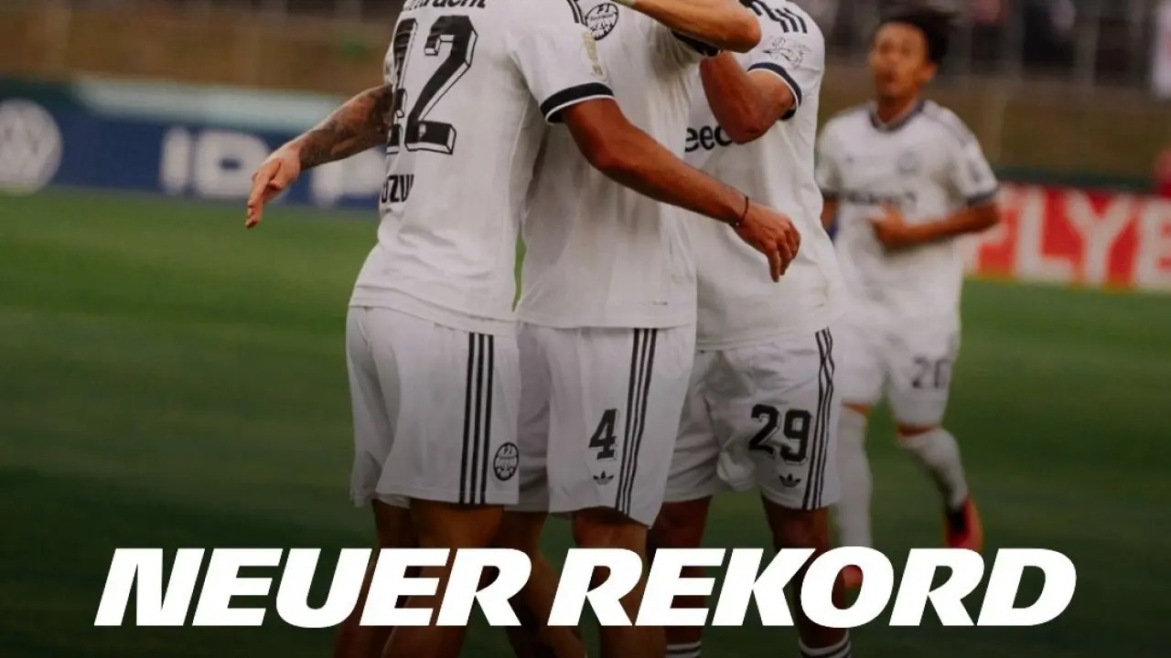 Eintracht Frankfurt, Almanya Kupası 1. turunda St. Tönis'i 11-0 mağlup