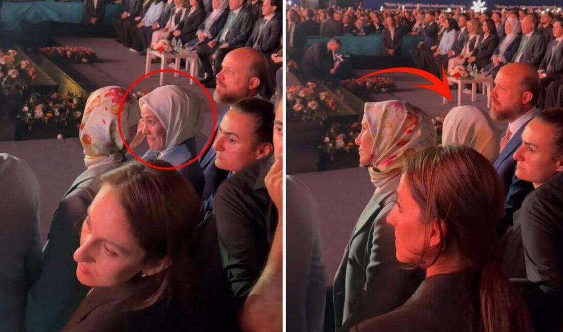 AK Parti'nin kuruluşunun 25'inci yılı kutlamalarında Esra Albayrak zaman zaman