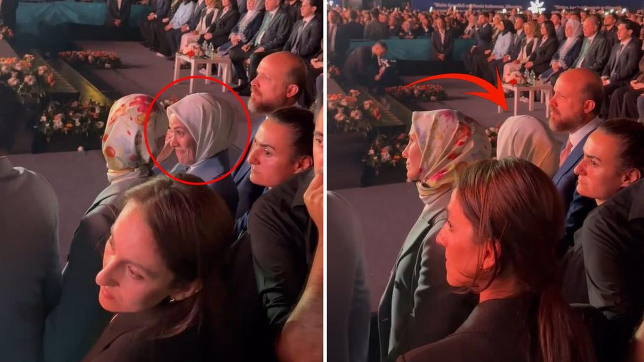 AK Parti'nin kuruluşunun 25'inci yılı kutlamalarında Esra Albayrak zaman zaman