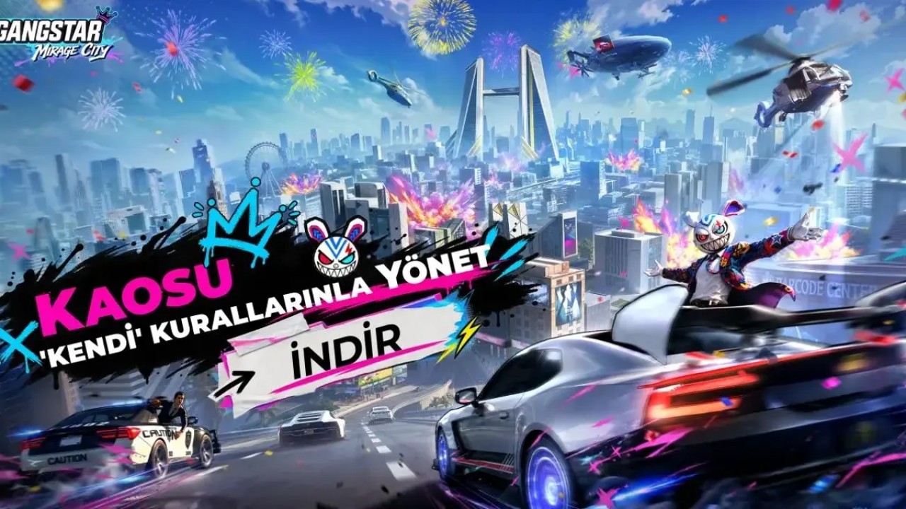 Level Infinite ve Gameloft'un açık dünya oyunu Gangstar Mirage City,