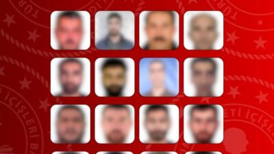 Bakanlık, uluslararası ve ulusal düzeyde aranan 60 kişinin yakalanarak Türkiye'ye