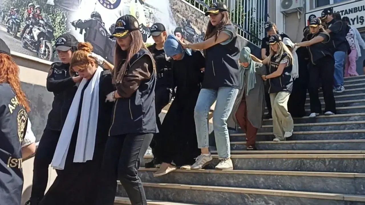 İstanbul'un çeşitli ilçelerinde yankesicilik yaptığı belirlenen bir örgüte yönelik 35