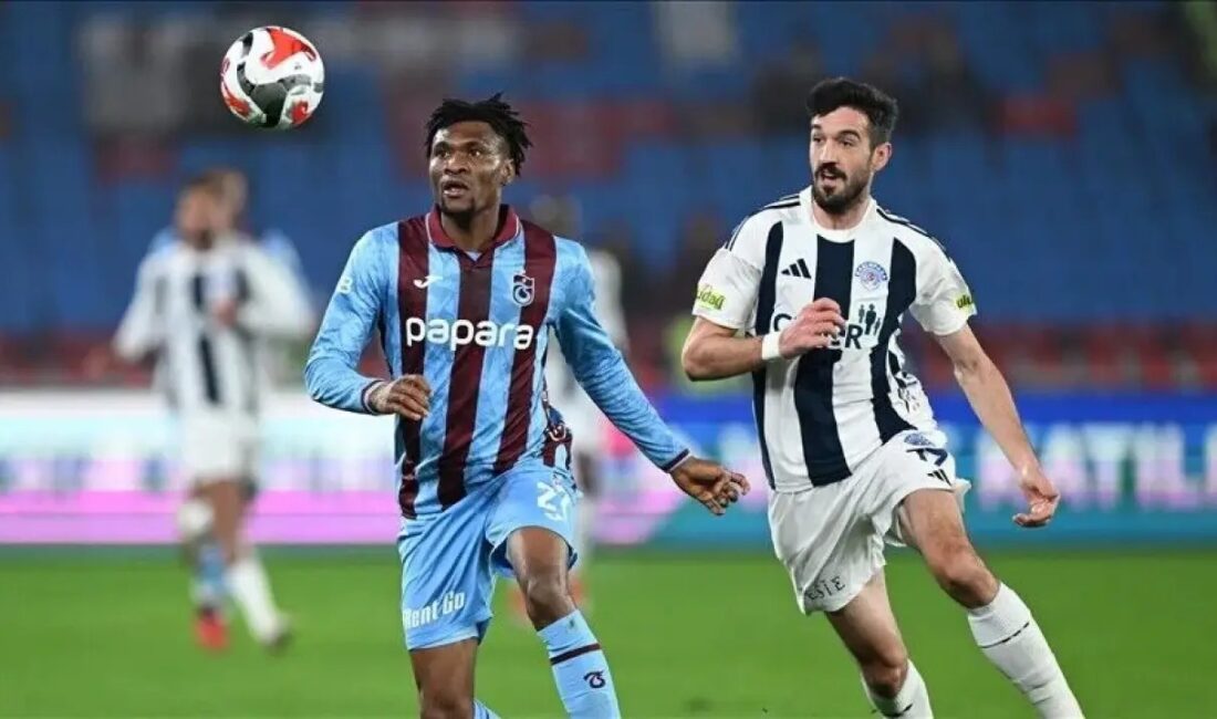 Trendyol Süper Lig'in 1. haftasında Kasımpaşa ile Trabzonspor İstanbul'da karşı