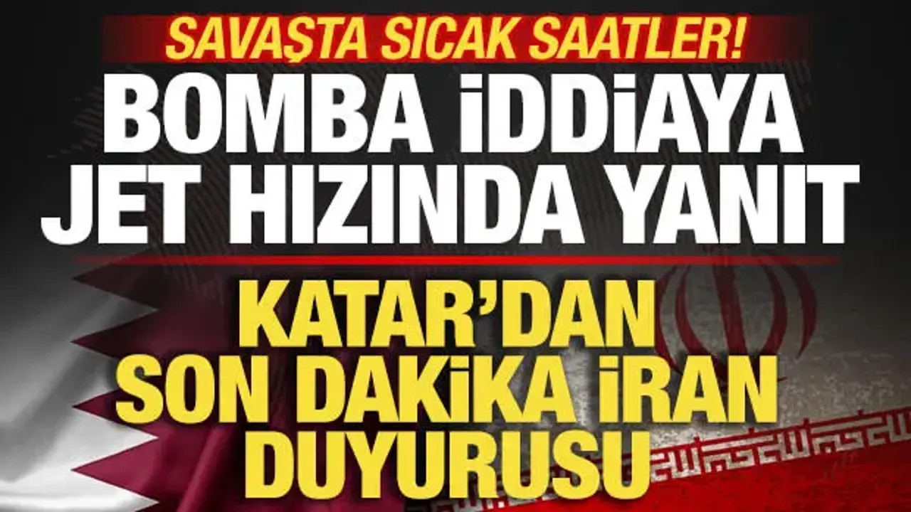 Katar yetkilileri, İranlı pilotların alıkonulduğu yönündeki iddiaları yalanladı ve bu