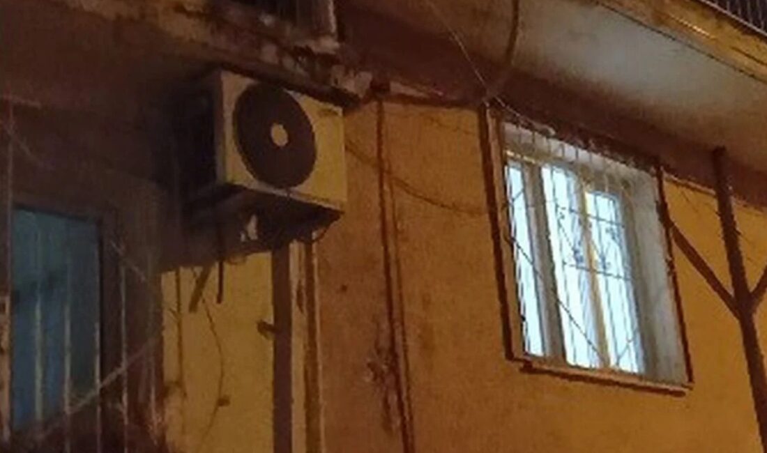 İzmir'in Konak ilçesinde kavgadan kaçarken elektrik tellerine takılan kedi, mahalle