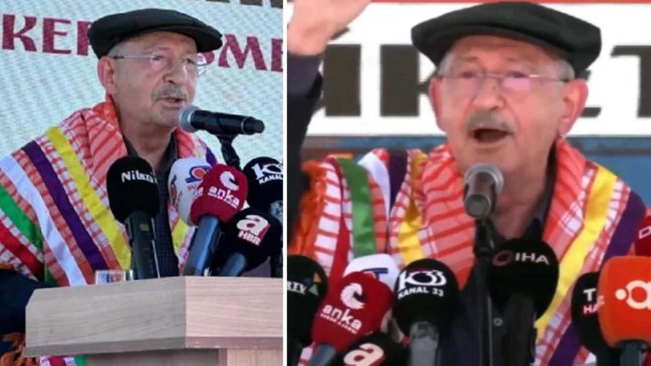 Mersin'deki etkinlikte Kılıçdaroğlu, Yörük çadırlarına hizmet götürme sözü verip CHP'ye