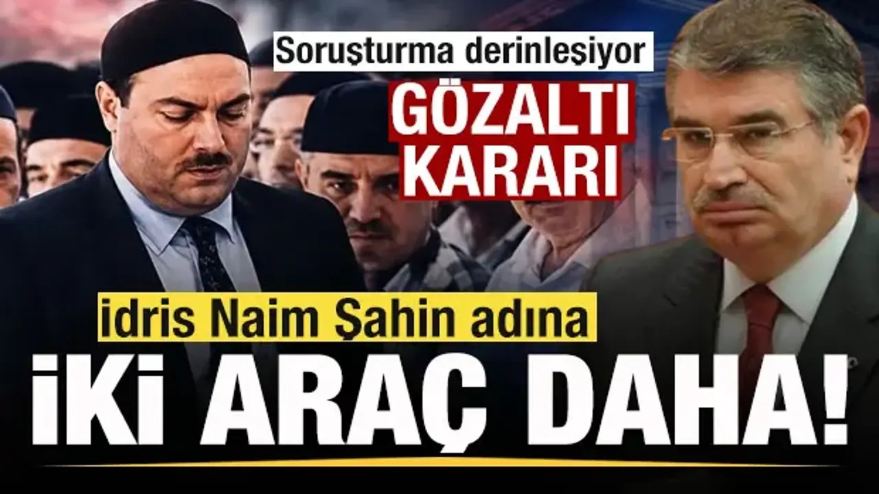 Alihan Kuriş Suç Örgütü'ne yönelik soruşturmada, eski İçişleri Bakanı İdris