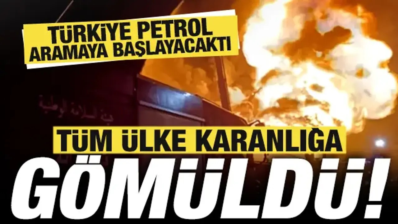 Libya'nın batısında elektrik santrali ile petrol tesislerinde meydana gelen patlamalar