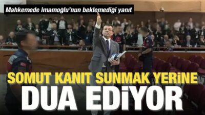 Haber 7'ye göre İBB davasındaki duruşmalarda Ekrem İmamoğlu ile tanıklar