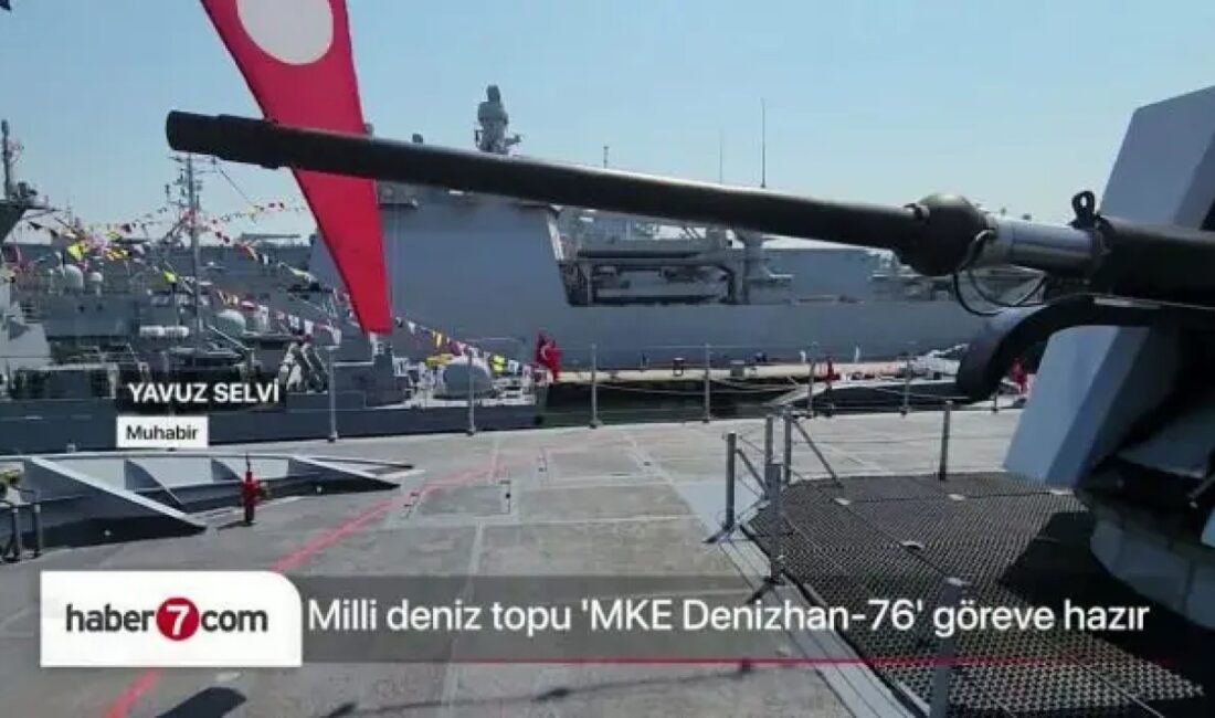 MKE üretimi Denizhan deniz topu TEKNOFEST Mavi Vatan'da tanıtıldı ve
