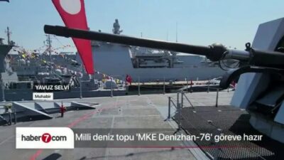 MKE üretimi Denizhan deniz topu TEKNOFEST Mavi Vatan'da tanıtıldı ve
