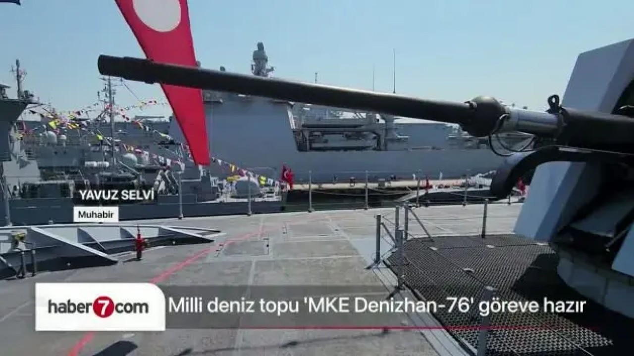 MKE üretimi Denizhan deniz topu TEKNOFEST Mavi Vatan'da tanıtıldı ve