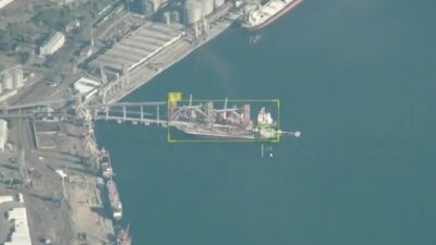 Rusya Savunma Bakanlığı, Yujnıy Limanı'nda askeri amaçlı kullanılan bir gemi
