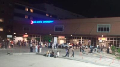 Ankara Sincan'da kimyasal zehirlenme nedeniyle iki kişi tedavi için hastaneye
