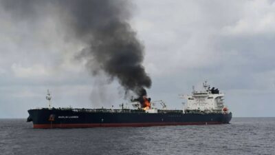 İngiltere Deniz Ticaret Operasyonları, Suudi Arabistan'ın Yenbu kentinin yaklaşık 117