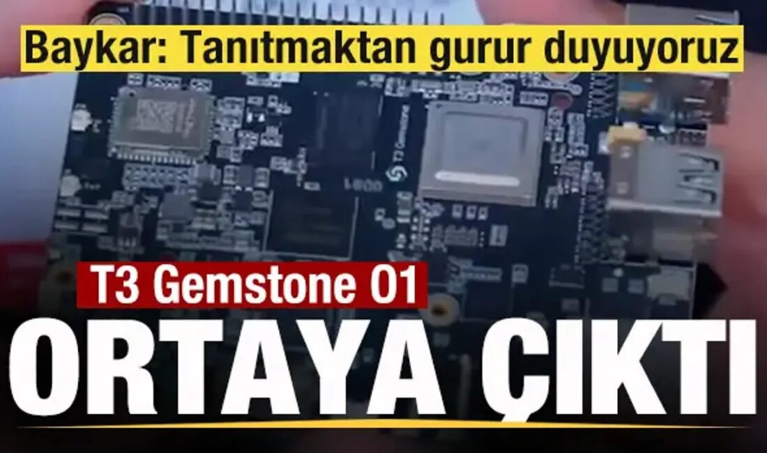 Baykar tarafından geliştirilen yerli mini bilgisayar T3 Gemstone O1, yapay