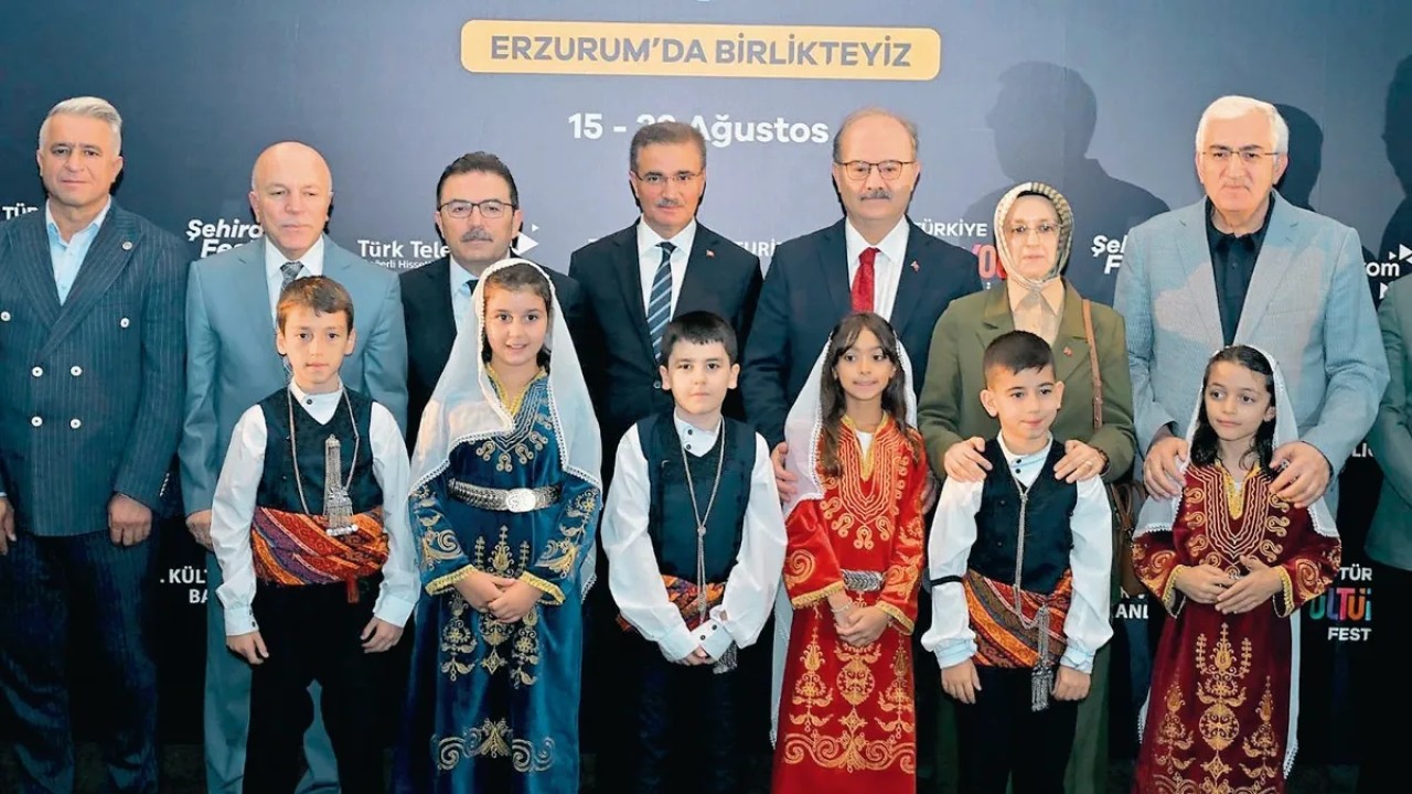 Türkiye Kültür Yolu Festivali'nin 14'üncü durağı Erzurum oldu. Açılış Erzurum