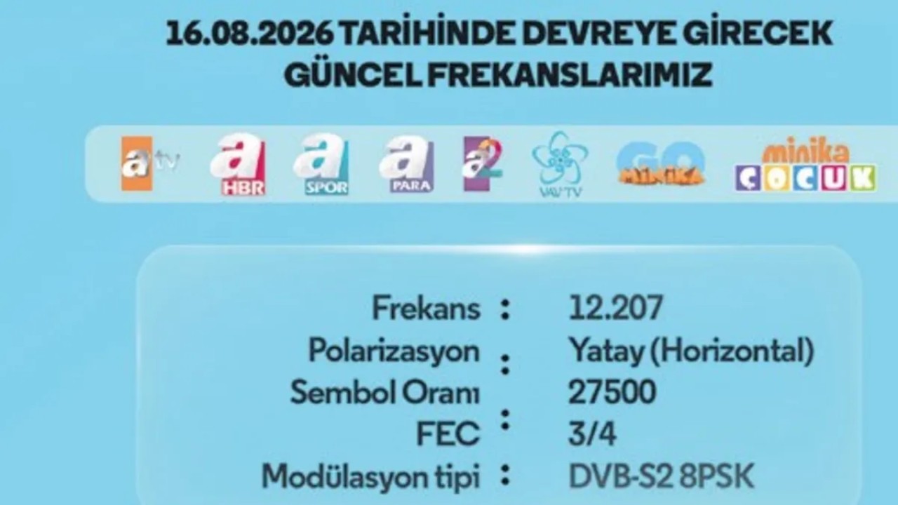 Türkiye'de televizyon yayıncılığında yeni bir dönem başlıyor. TKGS özellikli TV