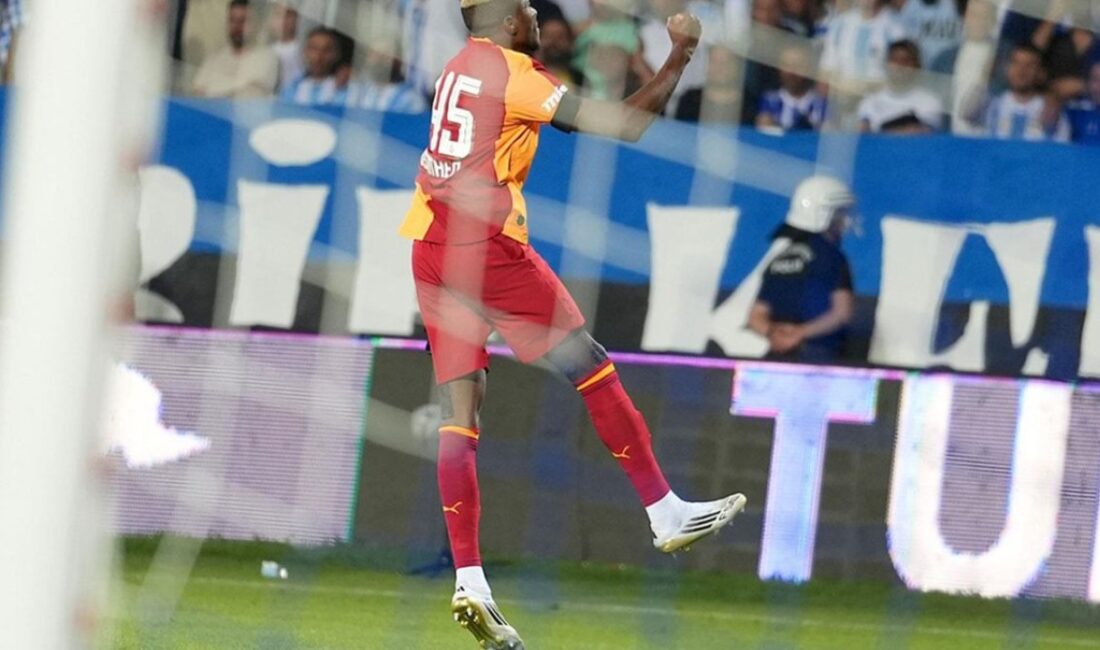 Erzurumspor FK maçında iki gol atıp bir asist yapan Victor