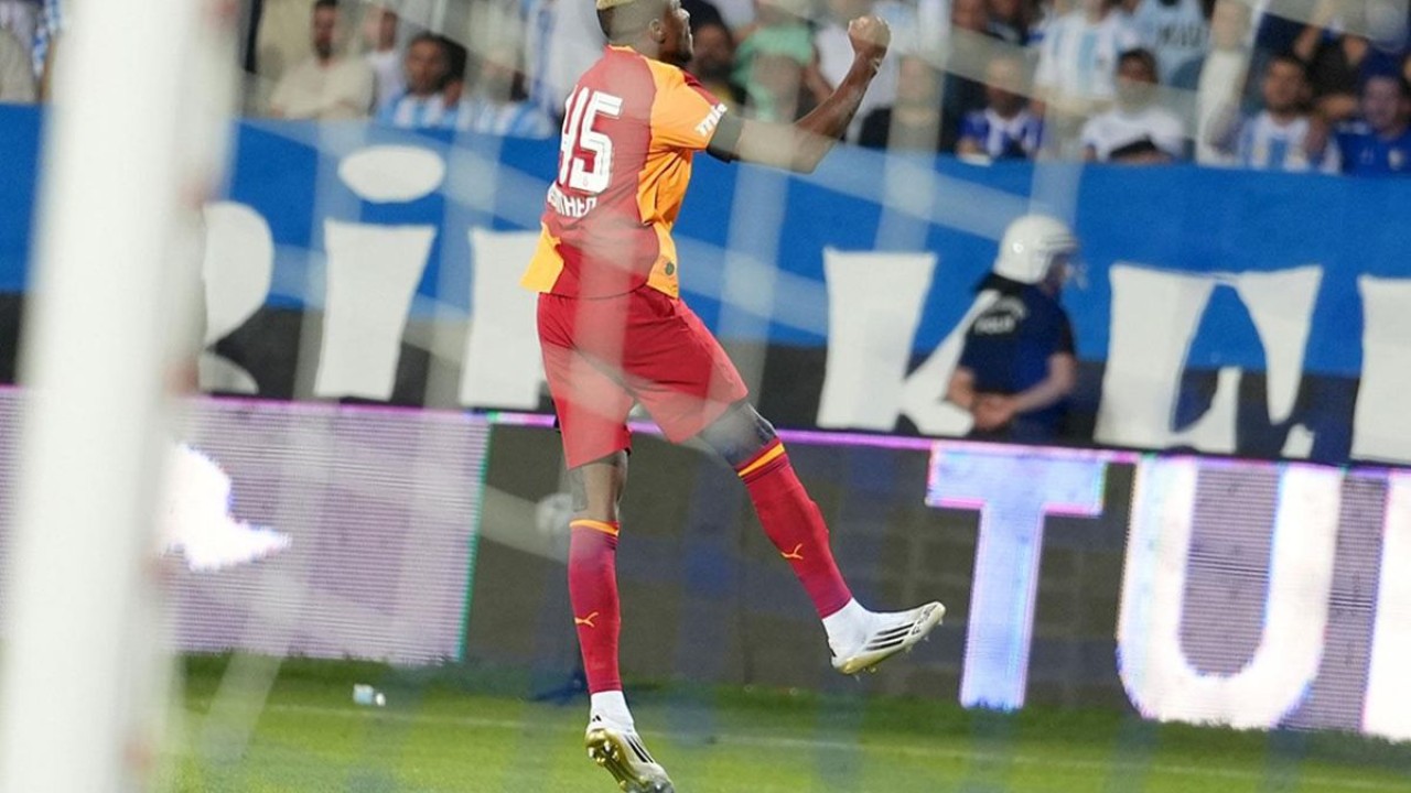 Erzurumspor FK maçında iki gol atıp bir asist yapan Victor