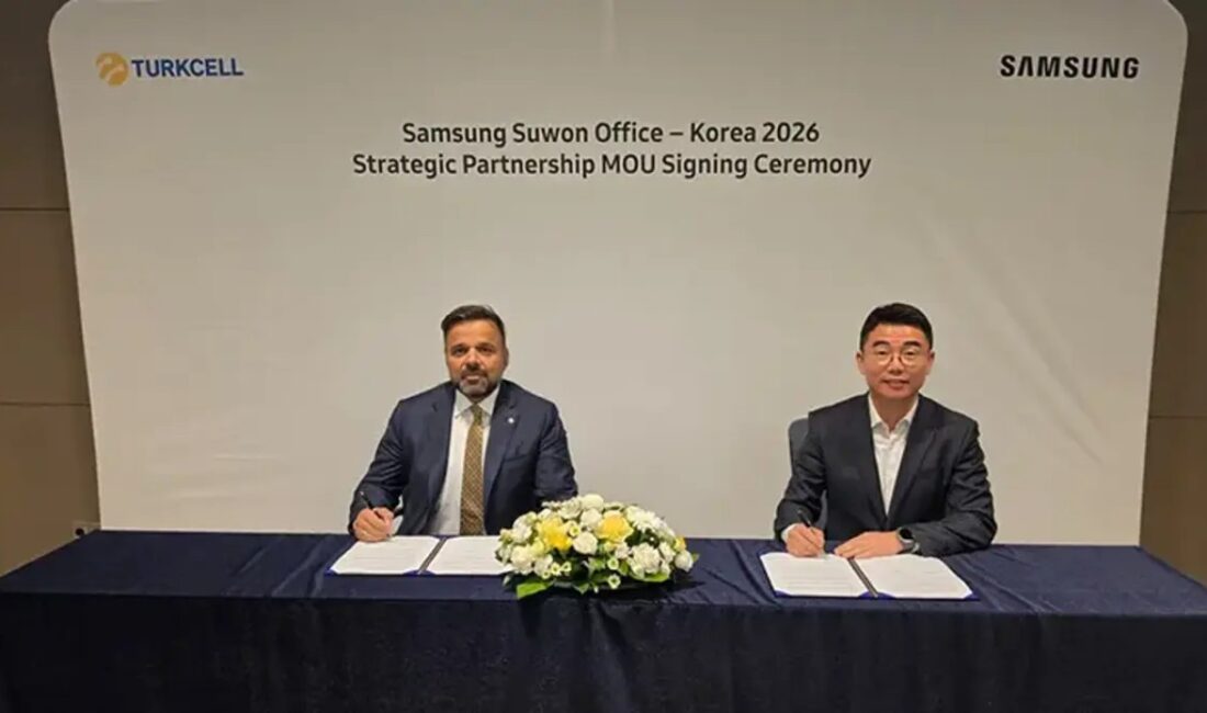Turkcell ile Samsung'un Güney Kore'deki genel merkezinde imzalanan mutabakatla, iki